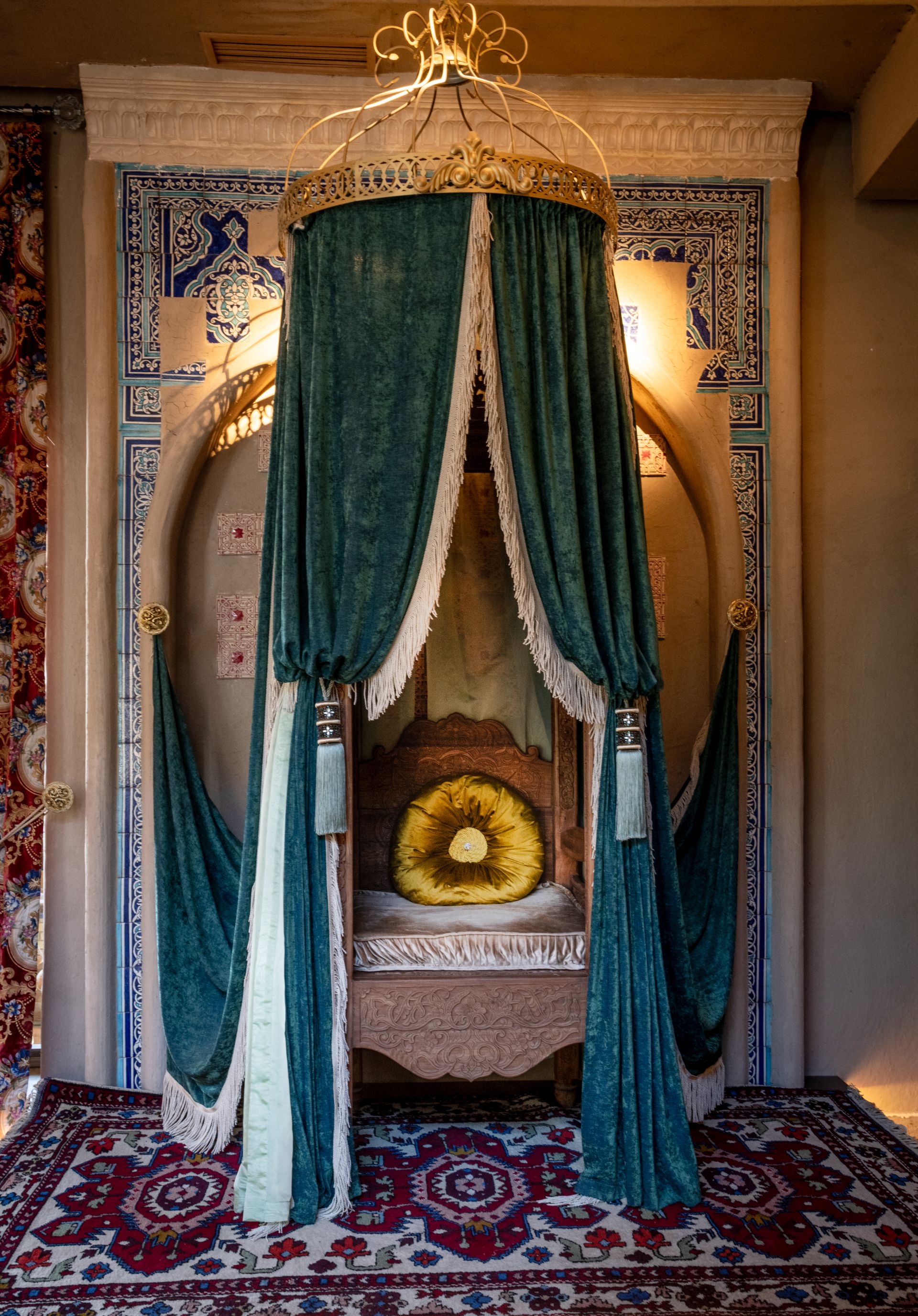 Traditional Uzbek soup served at KhorezmShah restaurant